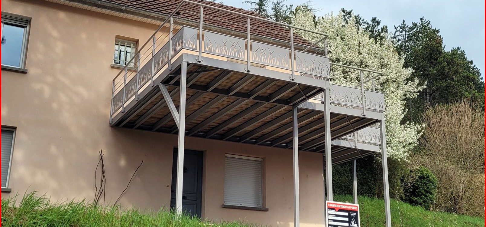 NOS TERRASSES SUR PILOTIS EN BOURGOGNE-FRANCHE COMTÉ Sainte-Marie-aux-Mines