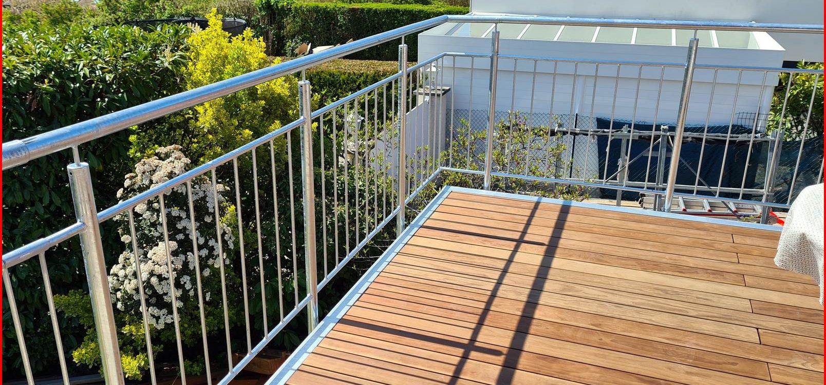 NOS TERRASSES METALLIQUES SUR PILOTIS DANS LE DOUBS Sainte-Marie-aux-Mines