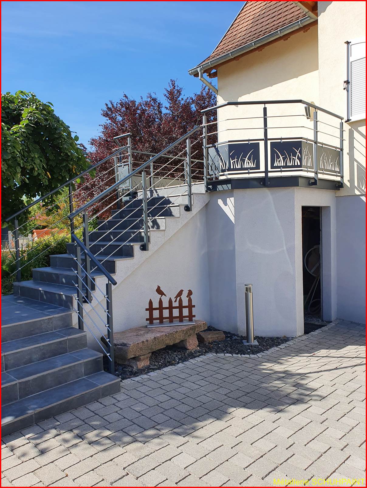 Rampe d&#8217;escalier Sainte-Marie-aux-Mines 50