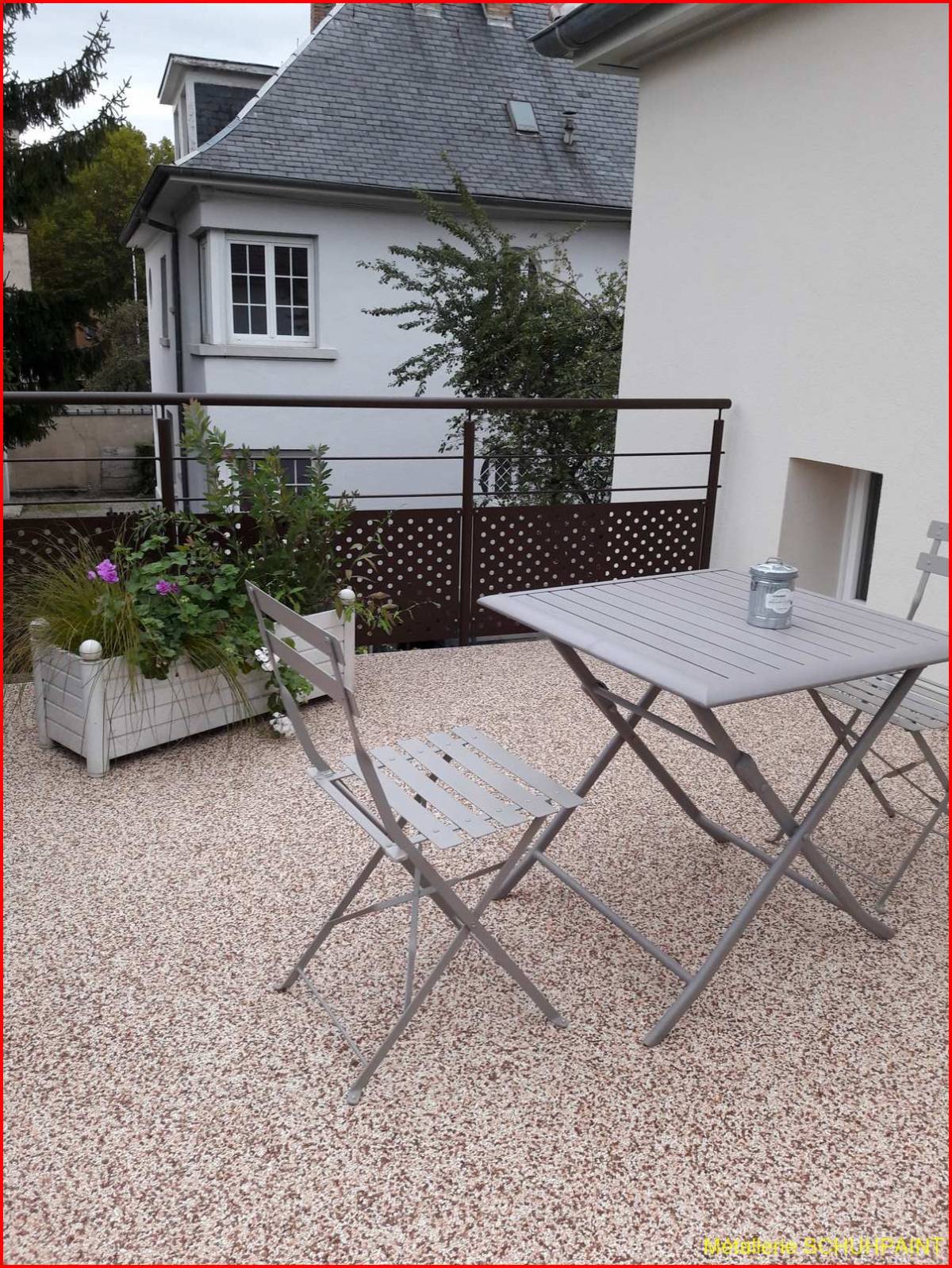 Terrasse métallique 2009/2015 Colmar 90