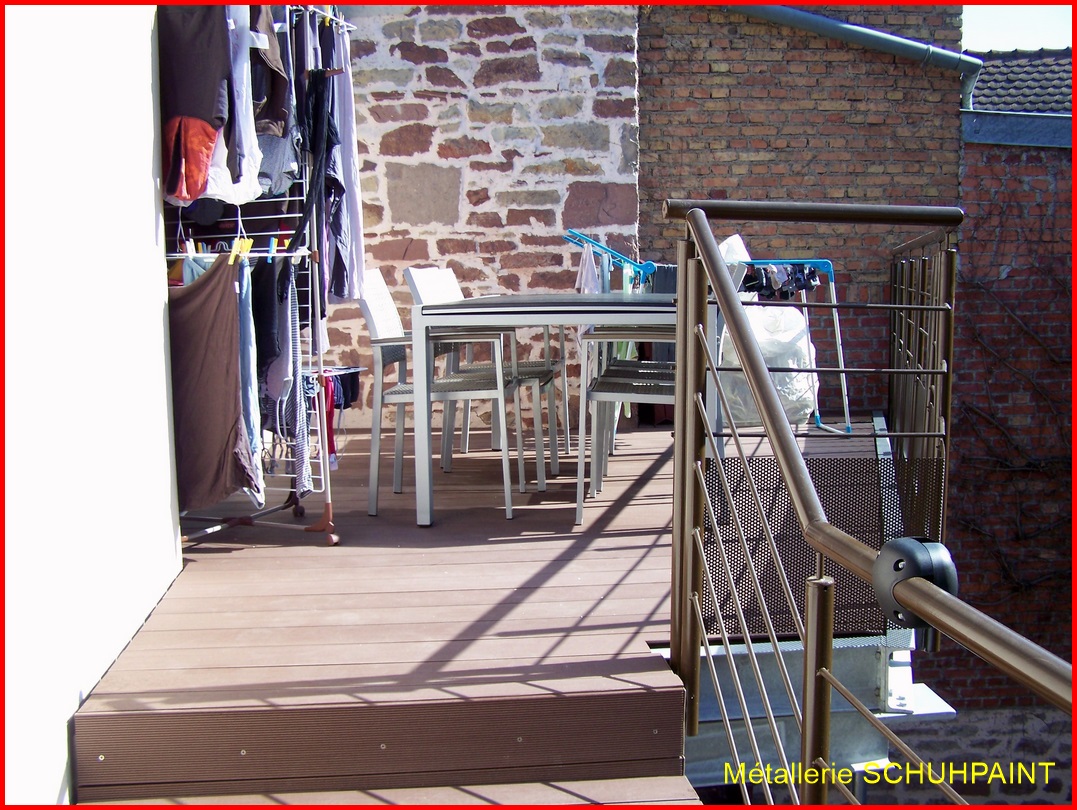 Terrasse métallique 2009/2015 Colmar 126