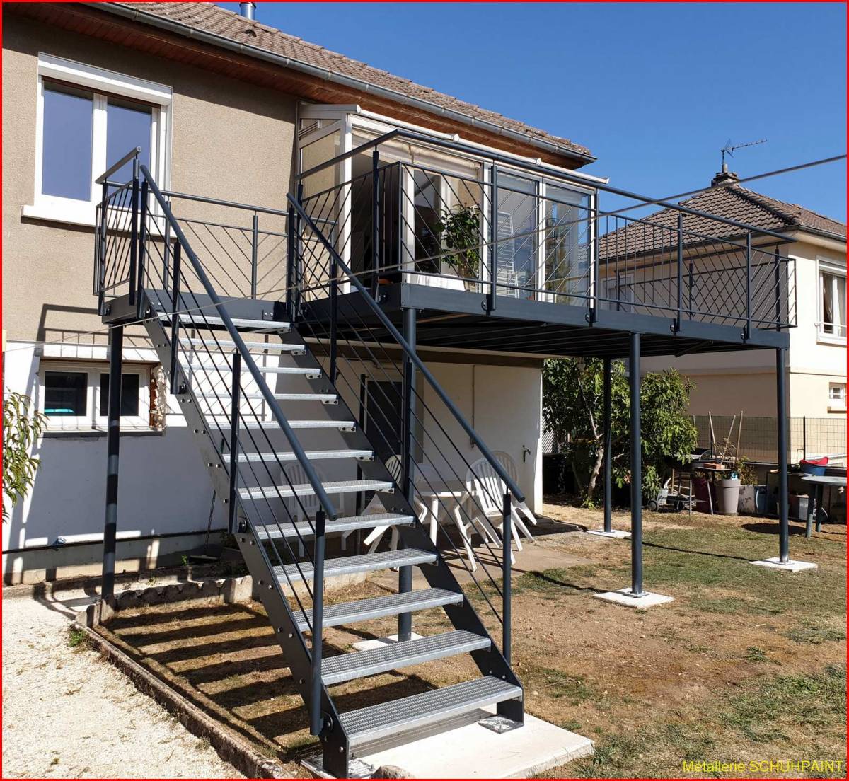 LA TERRASSE SUR PILOTIS EN BOURGOGNE FRANCHE COMTE Wintzenheim