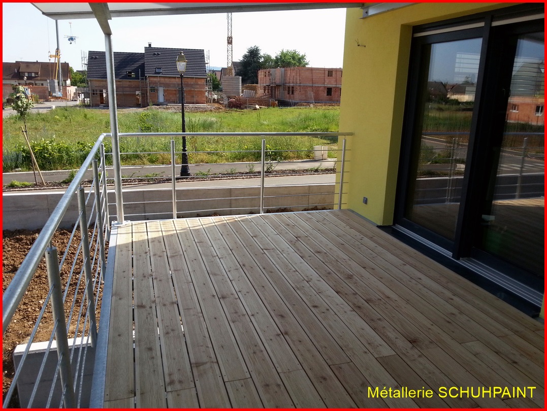 Terrasse métallique 2009/2015 Benfeld 155