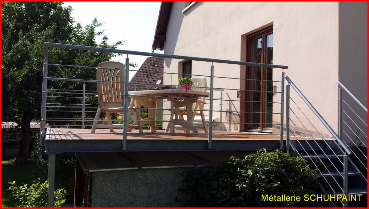 Terrasse métallique 2009/2015 Wintzenheim 160