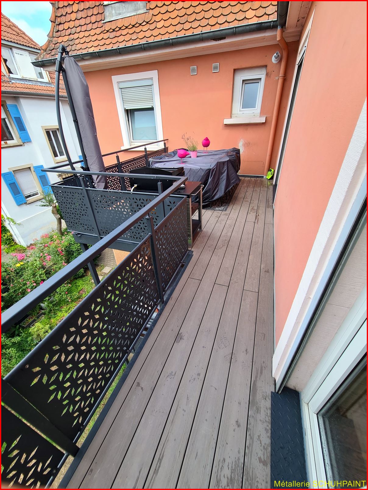 Terrasse métallique 2021 Benfeld 73